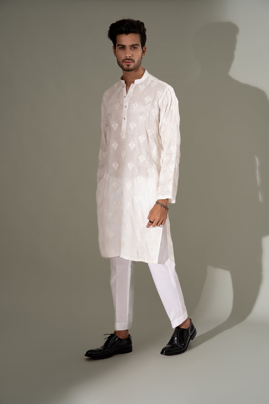 IVORY KURTA PAJAMA