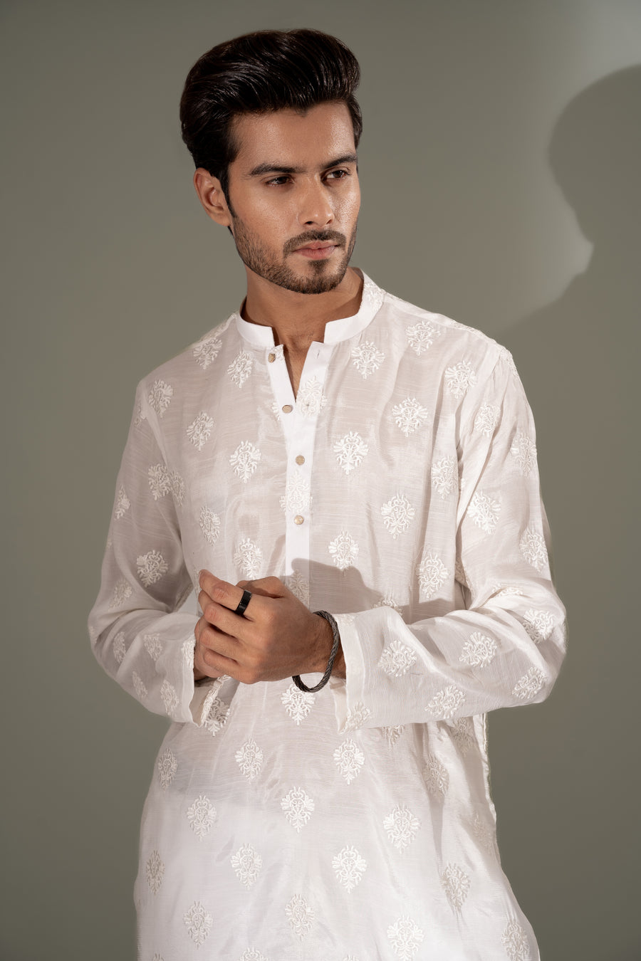 IVORY KURTA PAJAMA