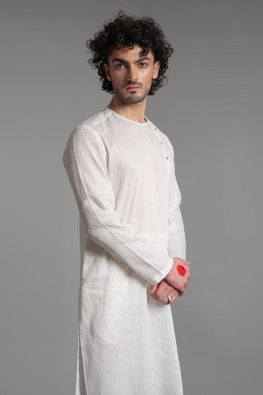 BAL - M - 36 | Classic Round Neck Kurta